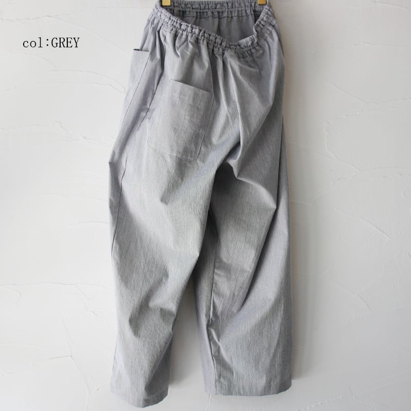 ARTS&SCIENCE Ethnic pants long col.グレー