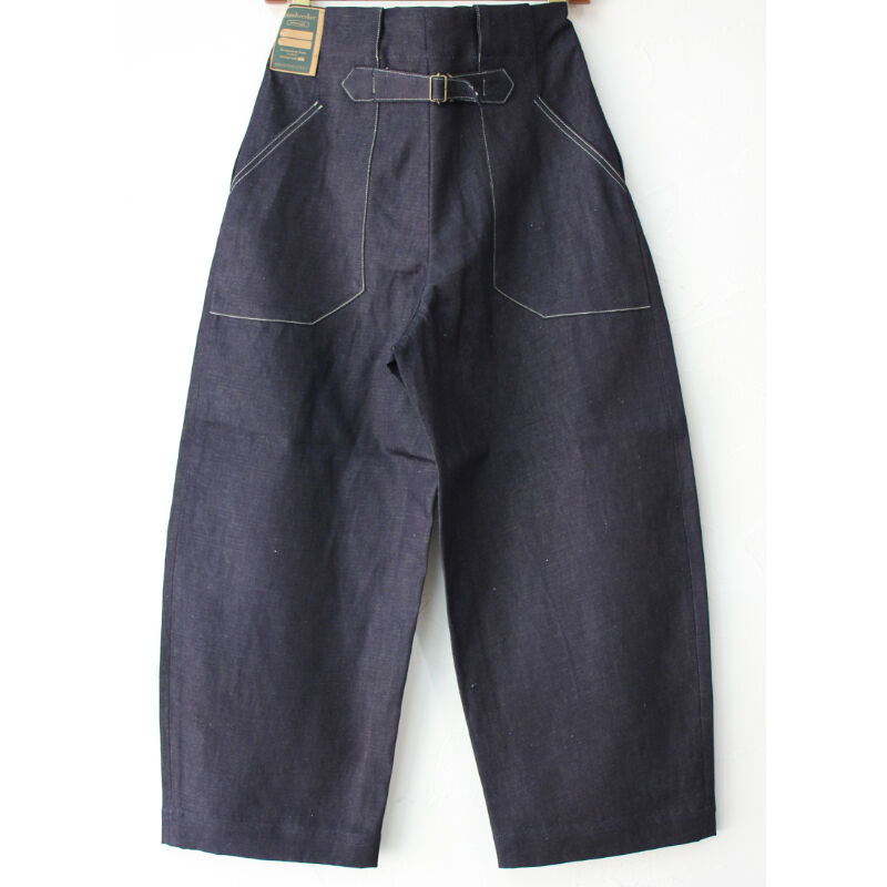 再入荷** ASEEDONCLOUD HandWerker 綿麻デニムHWワイドトラウザー