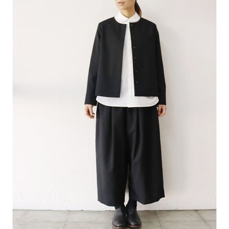 **2026年度分到着** atelier naruse アトリエナルセ　formal set-up no collar jacket　フォーマルセットアップノーカラージャケット