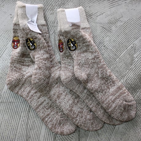 decka x BRÚ NA BÓINNE　Heavyweight Pile Socks / Washable Wool