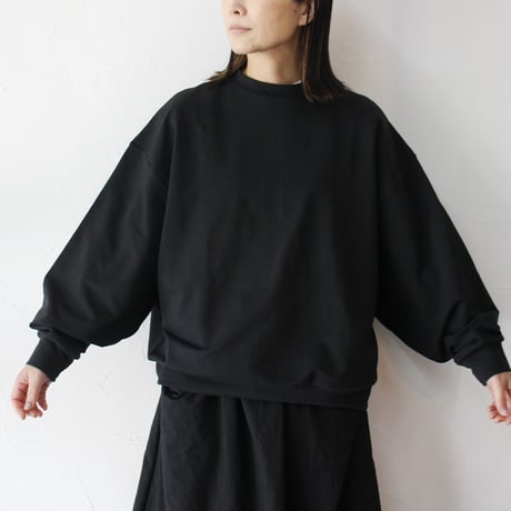 **再々入荷** Linenya リネンヤ ドルマントレーナー　#ブラック、セージ、ベージュ　【送料無料】