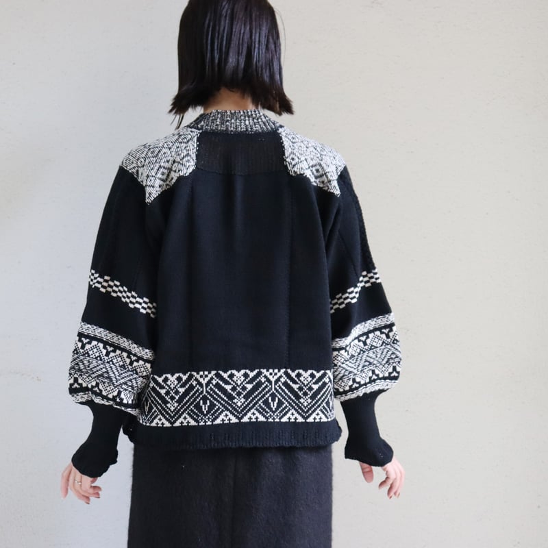 ASEEDONCLOUD アシードンクラウド Seiyako jacquard blouse
