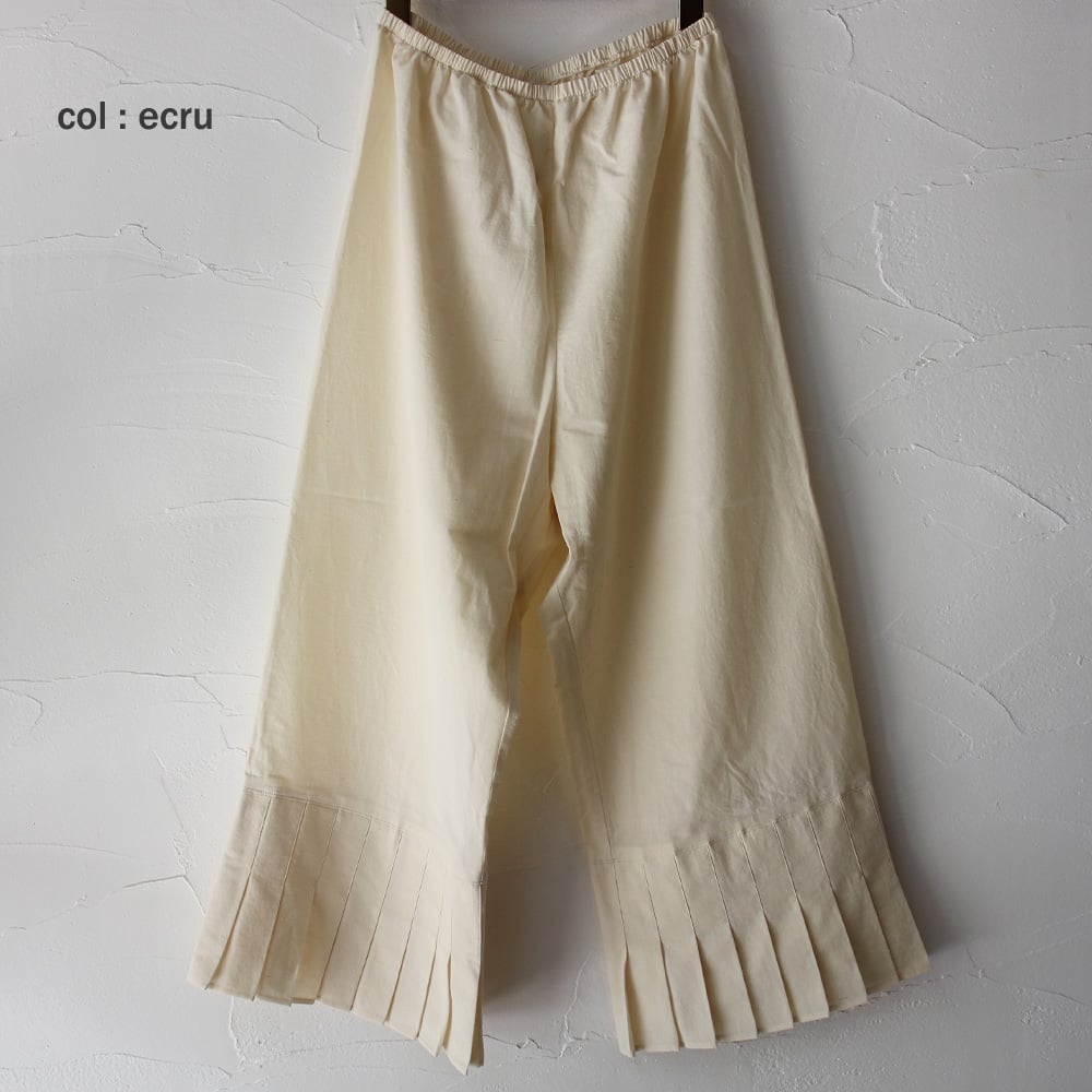 susuri（ススリ）| ポピーナパンツ SUSURI ススリ フルッターパンツ #ecru , charcoal , black 【送