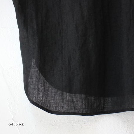 SUSURI ススリ　ハルシャツ　＃off white , black　【送料無料】