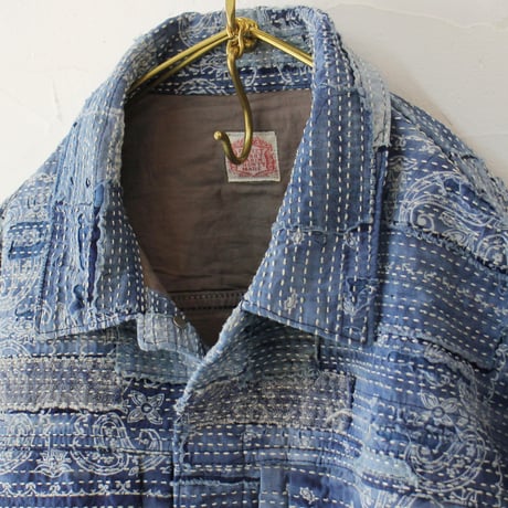 FUNSET OF ART ファンセットオブアート COF IDGバンダナBORO2nd GJKT #indigo 【送料無料】