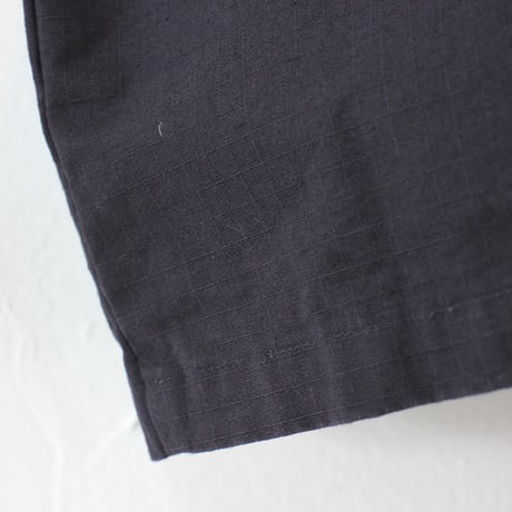 homspun ホームスパン　コットンリップストップポンチョ　#ネイビー　【送料無料】