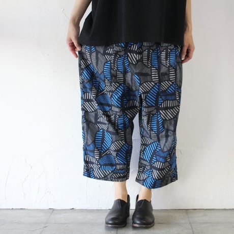 **再入荷**Tigre Brocanteティグルブロカンテ　バイマイコードストライプミャオパンツ　♯スミクロ【送料無料】