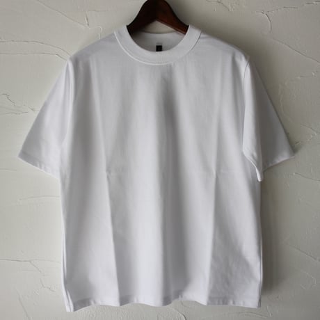 TRAVAIL MANUEL トラバイユマニュアル　クラシック天竺ノームTシャツ　#ホワイト、ブラック、マスタード、ネイビー、モカ、ピンク