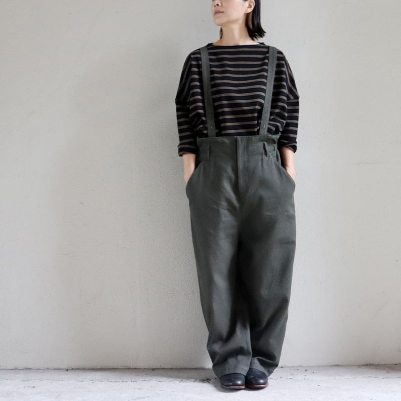 サイズ欠け再入荷** atelier naruse アトリエナルセ カツラギコットン