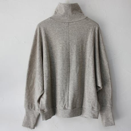 **再入荷** LinenYa リネンヤ　ヤク混ハイネックプルオーバー　#チャコール、グレー、オートミール