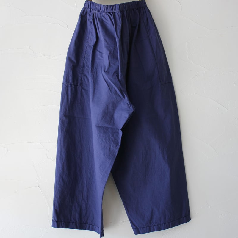 再入荷** homspun ホームスパン バルキーシーチング薄手ギャザーパンツ