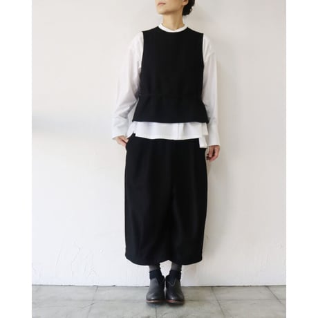 SUSURI ススリ　ラクーンパンツ　#cream , black 　【送料無料】