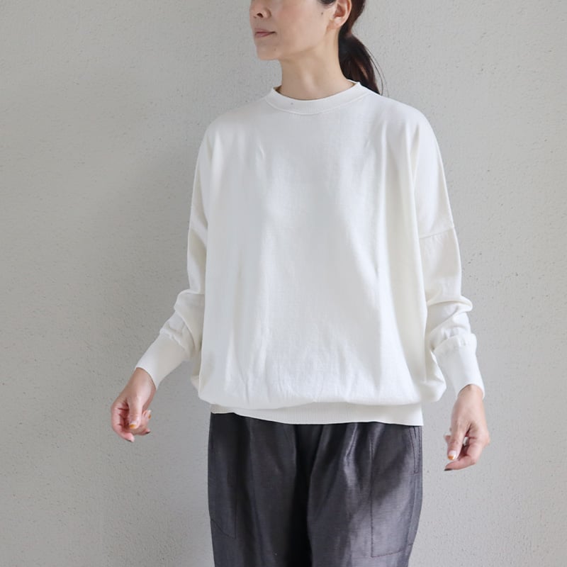 新品未使用 定価28600円 OSHIMA REI コットンニット　ライラック 新品未使用 定価28600円 OSHIMA REI コットンニット ライラック