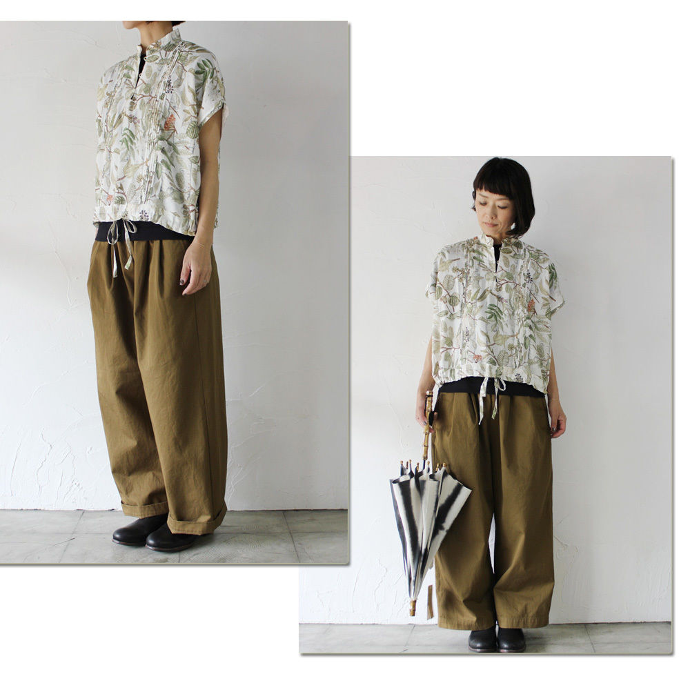 ASEEDONCLOUD アシードンクラウド　Oykotoen Blouse 老異苑ブラウス #Oykotoen print 【送料無料】