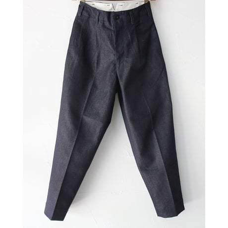 ASEEDONCLOUD アシードンクラウド HandWerker Slacks 綿麻デニムスラックス　#インディゴ