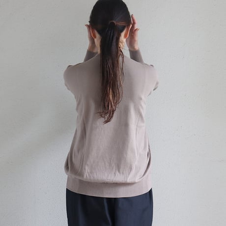 **またまたまた再入荷**LinenYa リネンヤ as it is. コットンオーバーニット　【送料無料】
