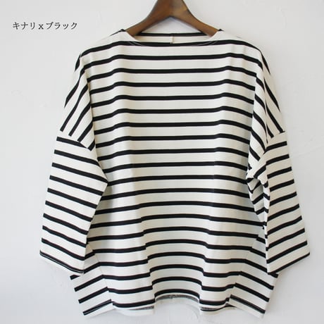 **またまたまた再入荷** LinenYa リネンヤ　デラヴェボーダー長袖Tシャツ　【送料無料】