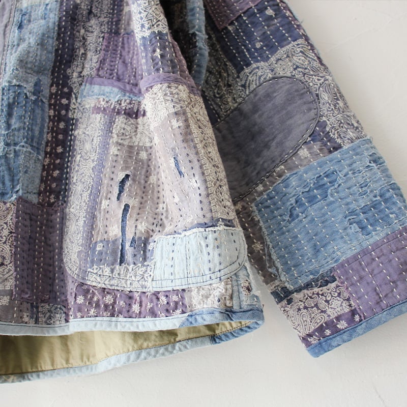 FUNSET OF ART ファンセットオブアート インディゴパッチワーク