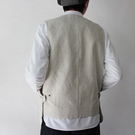 ASEEDONCLOUD アシードンクラウド　cloud seeding vest #生成り 【送料無料】