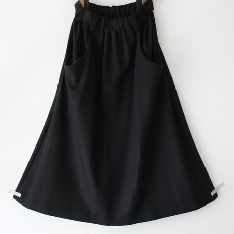 **2025秋冬分到着** atelier naruse アトリエナルセ　 wool punch gather skirt ウールポンチギャザースカート