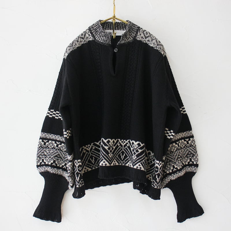 ASEEDONCLOUD アシードンクラウド Seiyako jacquard blouse