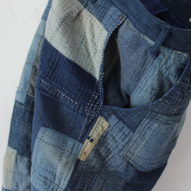 【FUNSET OF ART】刺子 インディゴ スヌード FUNSET OF ART】刺子 インディゴ スヌード