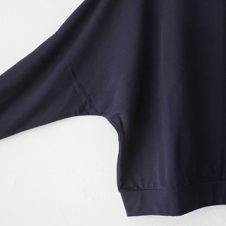 **またまた再入荷** LinenYa リネンヤ　コットンハイネックプルオーバー　#ネイビー、ブラック　【送料無料】