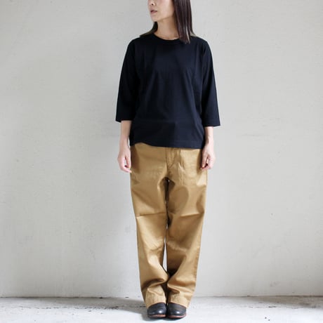 homspun ホームスパン　高密度ウェポンチノパンツ　#キャメル