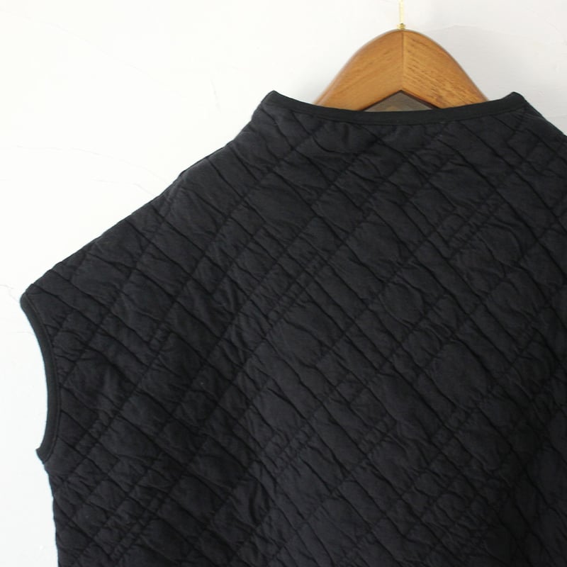 またまた再々入荷**Linenya リネンヤ キルティングベスト #アイボリー