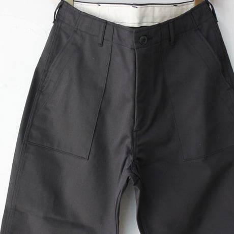 sasanqua by trees サザンカバイツリース　Backsatin Us army fatigue Pants バックサテンUSアーミーファティーグパンツ