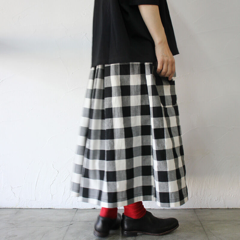 再生産** sasanqua by trees サザンカバイツリース ブロックチェック