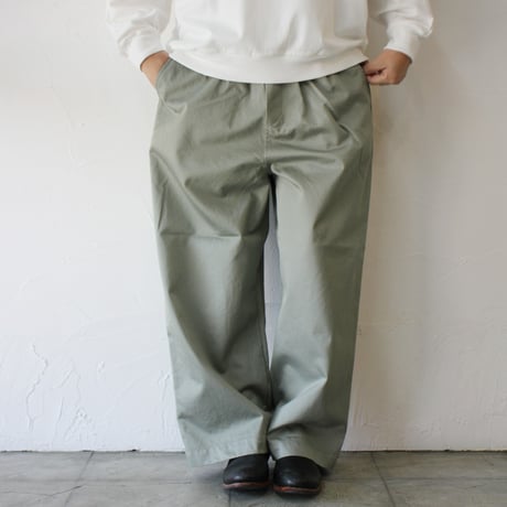TRAVAIL MANUEL トラバイユマニュアル　クラシックウェポンNEWベースパンツ　#セージ