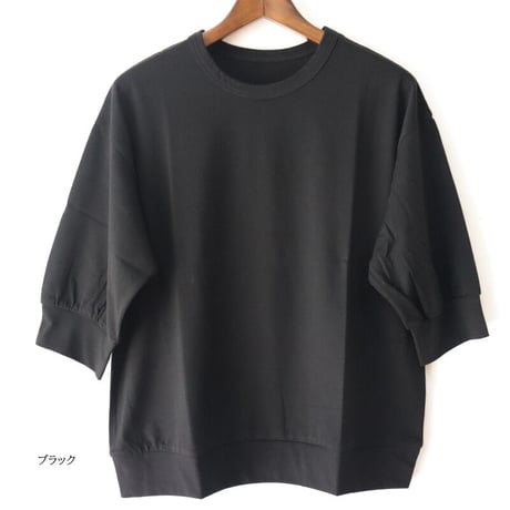 **またまたまた再入荷** Linenya リネンヤ　クルーネック5分袖Tシャツ　【送料無料】