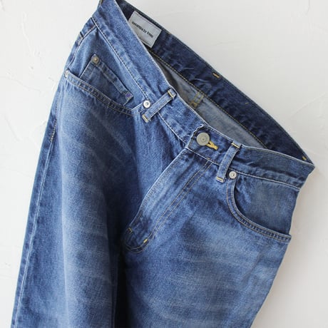 **またまた再入荷** sasanqua by trees サザンカバイツリース Wide Straight Denim ワイドストレートデニム #3years  wash 【送料無料】