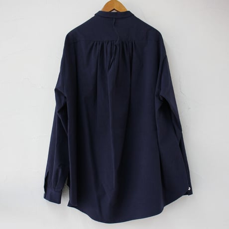 SUSURI ススリ　ヘムレンシャツ　#predawn blue　【送料無料】
