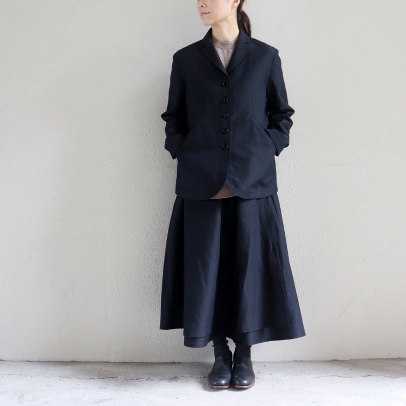 再入荷** homspun ホームスパン W/Lジャケット #ダークブラウン 