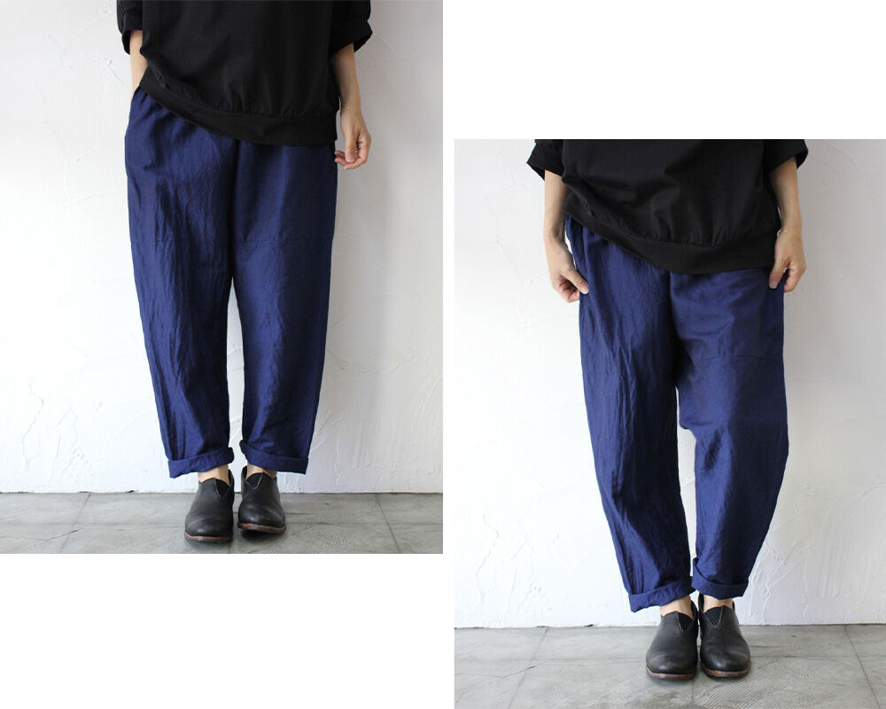 homspun/ホームスパン【定価2万】コットンキャバアンクルパンツ homspun/ホームスパン【定価2万】コットンキャバアンクルパンツ