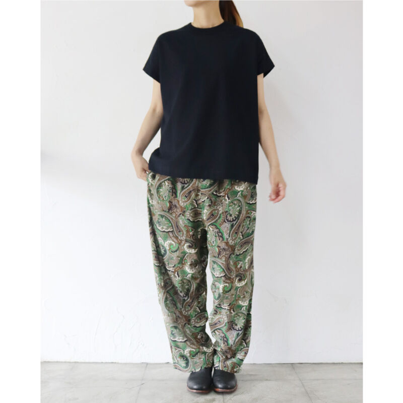 TRAVAIL MANUEL トラバイユマニュアル ペイズリープリント