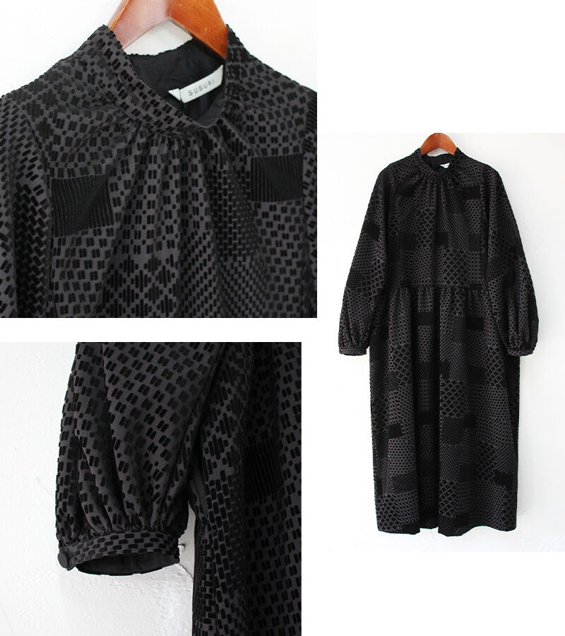 SUSURI ススリ ニュイドレス #black 【送料無料】 | sukima-スキマ 