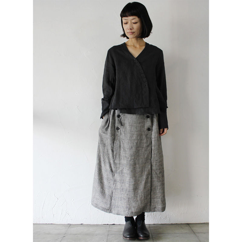 ASEEDONCLOUD アシードンクラウド cloudcheck working skirt ASEEDONCLOUD アシードンクラウド cloudcheck working skirt