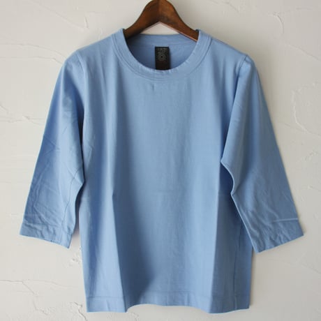 **2025秋冬分到着** homspun ホームスパン　30/1天竺7分袖Tシャツ