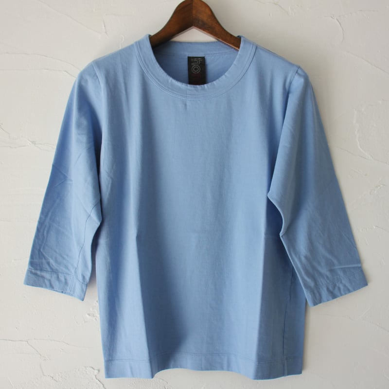 2025秋冬分到着** homspun ホームスパン 30/1天竺7分袖Tシャツ