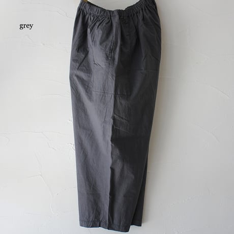 **またまた再入荷** homspun ホームスパン　バルキーシーチング厚手ギャザーパンツ　【送料無料】