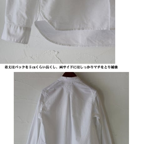 **S u K i M a -スキマ-別注・再入荷**LASSO ラッソ　スキマのラウンドカラーブラウス　♯ホワイト　【送料無料】