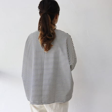 **またまた再入荷**　Linenya リネンヤ　デラヴェボーダー７分袖Tシャツ　【送料無料】