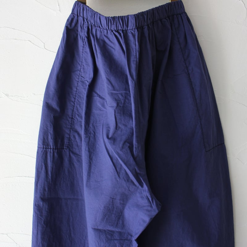 再入荷** homspun ホームスパン バルキーシーチング薄手ギャザーパンツ