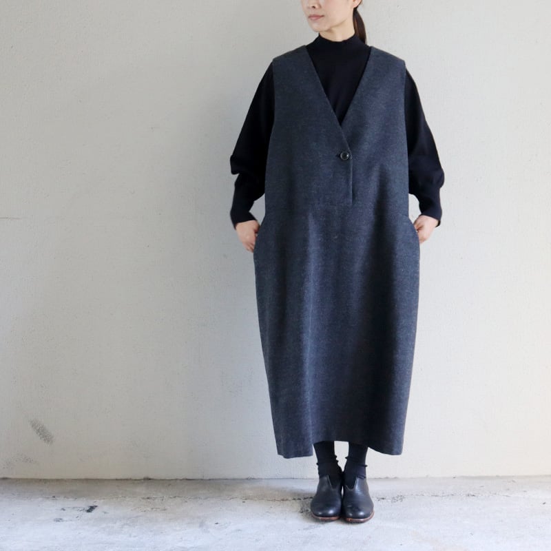 atelier naruse アトリエナルセ cotton&wool herring-bon atelier naruse アトリエナルセ cotton&wool herring-bon