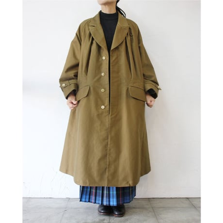 ASEEDONCLOUD アシードンクラウド　Fieldstone moleskin Shepherd coat モールスキンシェパードコート  #カーキ