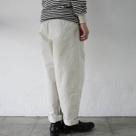 amne アンヌ　LINEN KERSEY belted bonito #Sand , Terracotta 【送料無料】