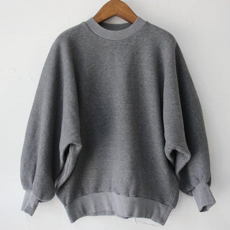 atelier naruse アトリエナルセ　コットンフリースバルーンカットソー　cotton fleece balloon cut&sewn